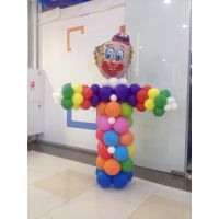 Фигура из шариков "Клоун" (1,5 метра)